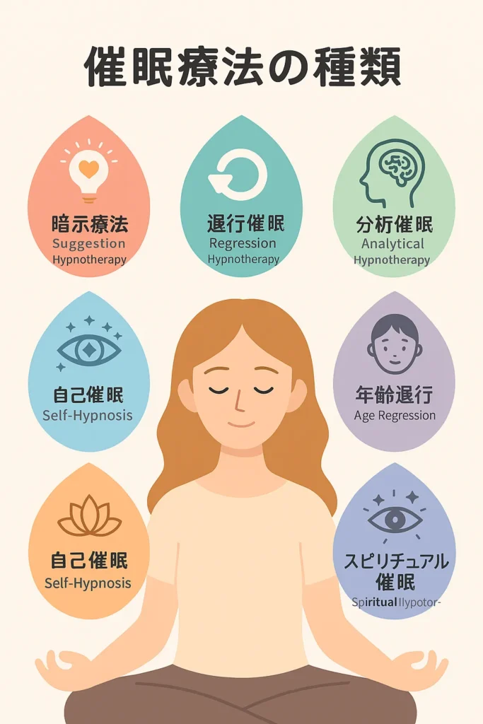 催眠療法の種類
